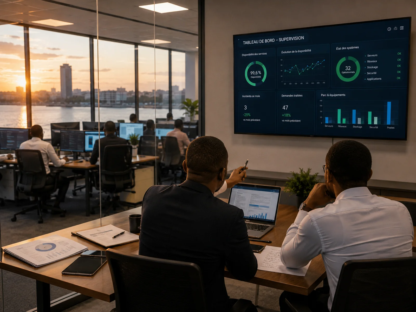 Technicien assurant le support et la maintenance informatique